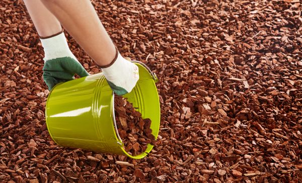 Wood Chip Landscaping in Sun City Center