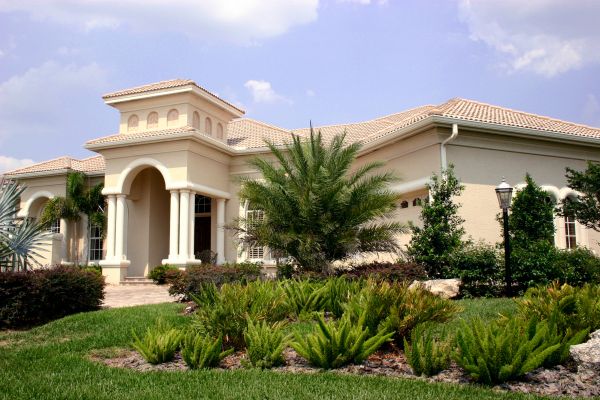 New Home Landscaping in Sun City Center